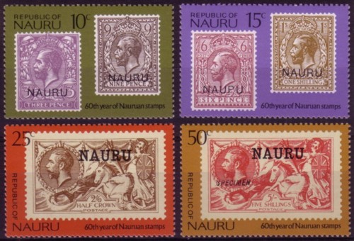 Nauru cent set